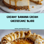 Banana Cream Cheesecake Recipe