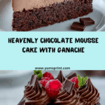 Rich Chocolate Mousse Cake Recipe