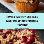 Cherry Cobbler Muffins Recipe