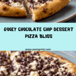 Chocolate Chip Dessert Pizza Recipe