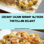 Creamy Cajun Shrimp Alfredo Tortellini Recipe