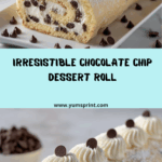 Chocolate Chip Dessert Roll Recipe
