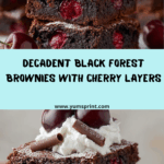 Black Forest Brownies Recipe