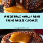 Vanilla Bean Crème Brûlée Cupcakes Recipe