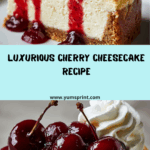 Elegant Cherry Cheesecake Recipe