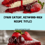 Red Velvet Strawberry Cheesecake Recipe