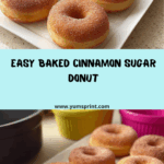 Baked Cinnamon Sugar Donuts Recipe