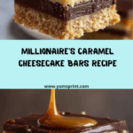 Millionaire's Caramel Cheesecake Bars Recipe