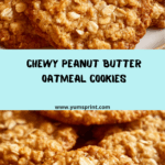 Peanut Butter Oatmeal Cookies Recipe