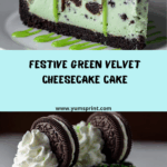 Green Velvet Cheesecake Recipe