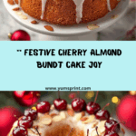 Christmas Cherry Almond Bundt Cake Recipe
