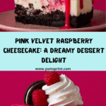 Pink Velvet Raspberry Cheesecake Recipe