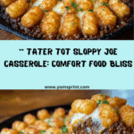 Sloppy Joe Tater Tot Casserole Full Recipes Recipe