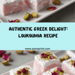 Traditional Loukoumia (Greek Delight) Recipe