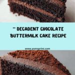 Chocolate Buttermilk Cake Recipe