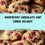 Raspberry Chocolate Chip Cookies Recipe