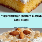 Heavenly Coconut Almond Cake Recipe