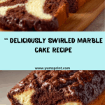 Classic Swirl Marble Cake Recipe
