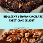 German Chocolate Sheet Cake Recipe