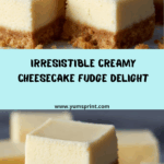 Creamy Cheesecake Fudge Recipe