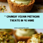 Vegan Pistachio Crispy Cups Recipe