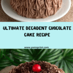 Decadent Chocolate Cake Delight Recipe