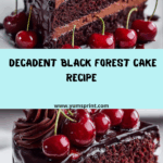 Classic Black Forest Cake Slice Recipe