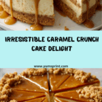 Decadent Caramel Crunch Cake Recipe