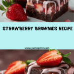 Strawberry Brownies Recipe