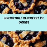 Blueberry Pie Cookies Recipe