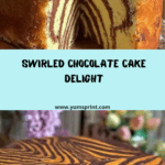 Irresistible Swirled Chocolate Cake Recipe