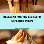Boston Cream Pie Cupcakes Recipe