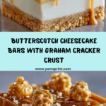 Butterscotch Graham Cracker Cheesecake Bars Recipe
