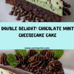 Chocolate Mint Cheesecake Cake Recipe
