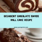 Chocolate Swiss Roll Cake Recipe