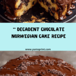 Chocolate Norwegian Cake (Verdens Beste) Recipe