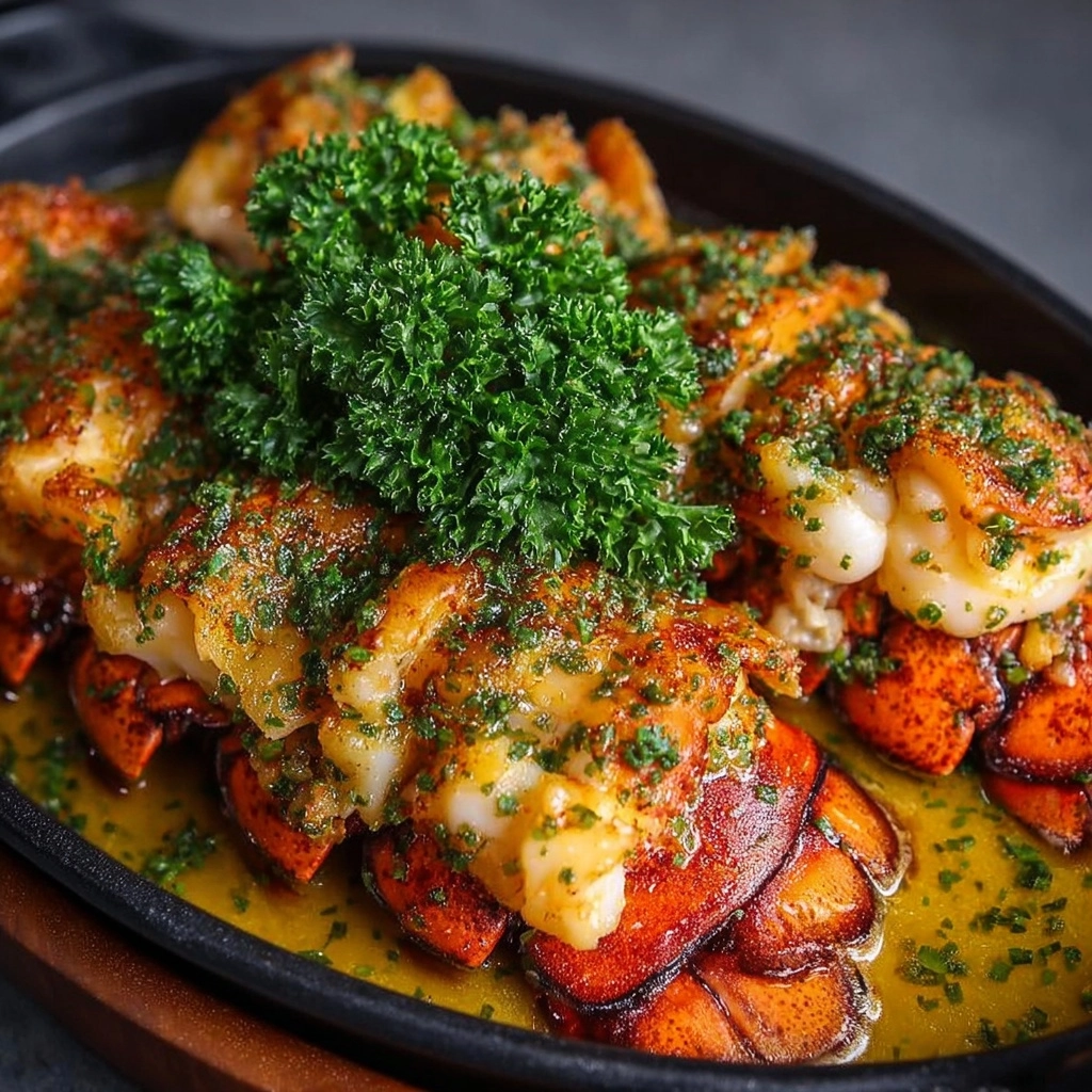 Garlic Butter Lobster Tails Recipe 2 Garlic Butter Lobster Tails Recipe - Recipe Image