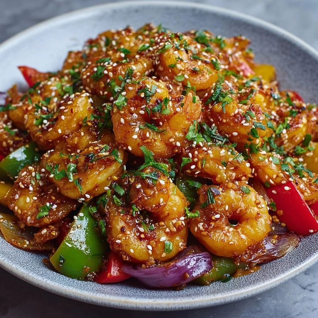 Shrimp and Pepper Stir-Fry Recipe