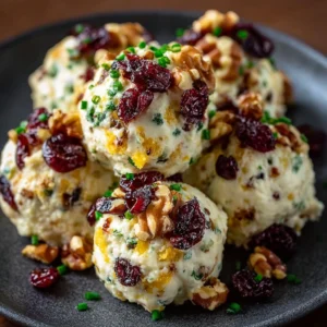 Cranberry Walnut Cheese Balls – A Holiday Favorite Recipe