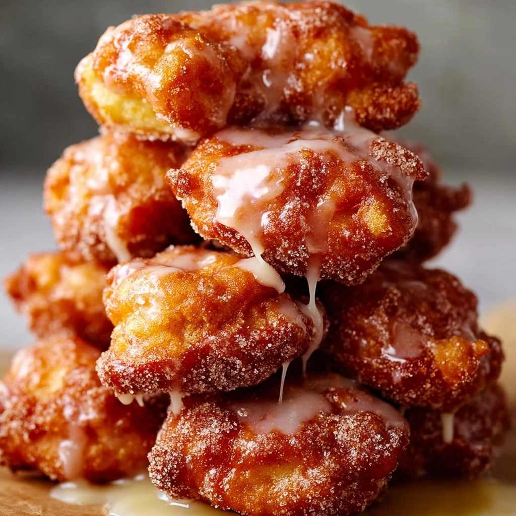 Mini Apple Fritters with Cinnamon Recipe