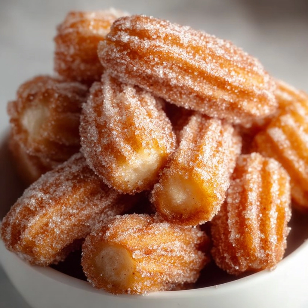 Sweet Air Fryer Churro Bites Recipe - Recipe Image