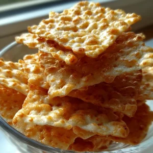 Rice Krispie Cheddar Crackers Recipe