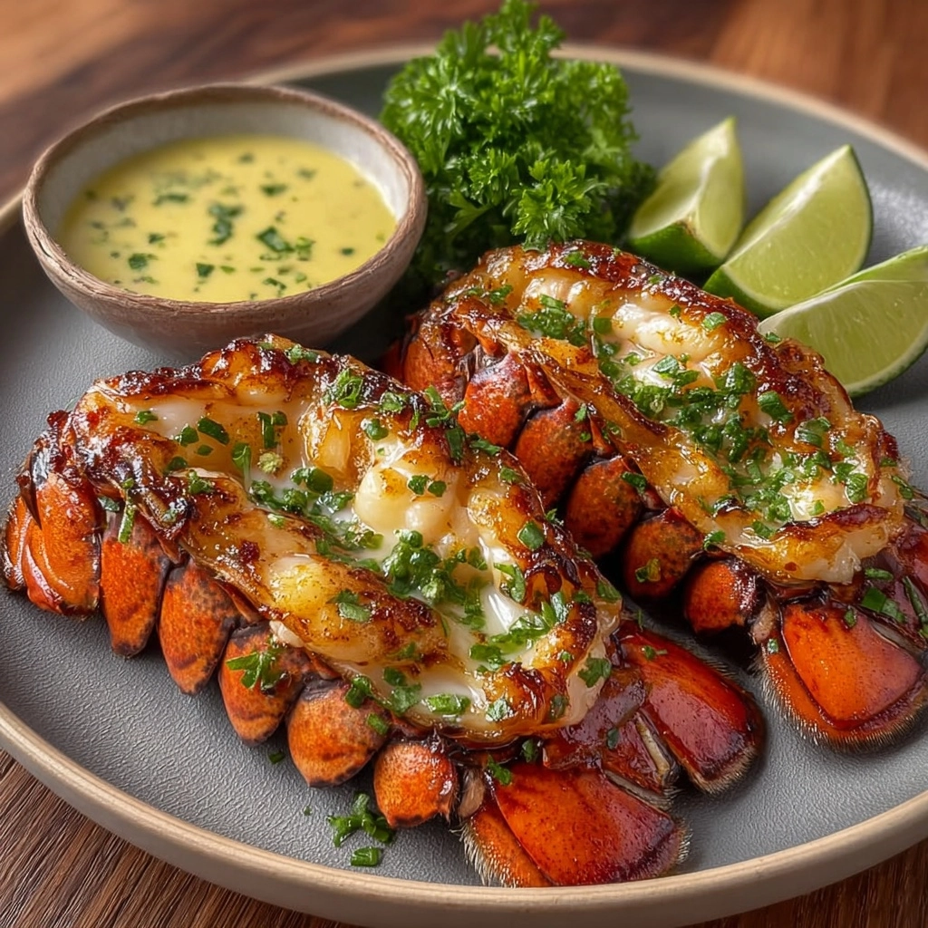 Coconut Lime Grilled Lobster Recipe - Recipe Image