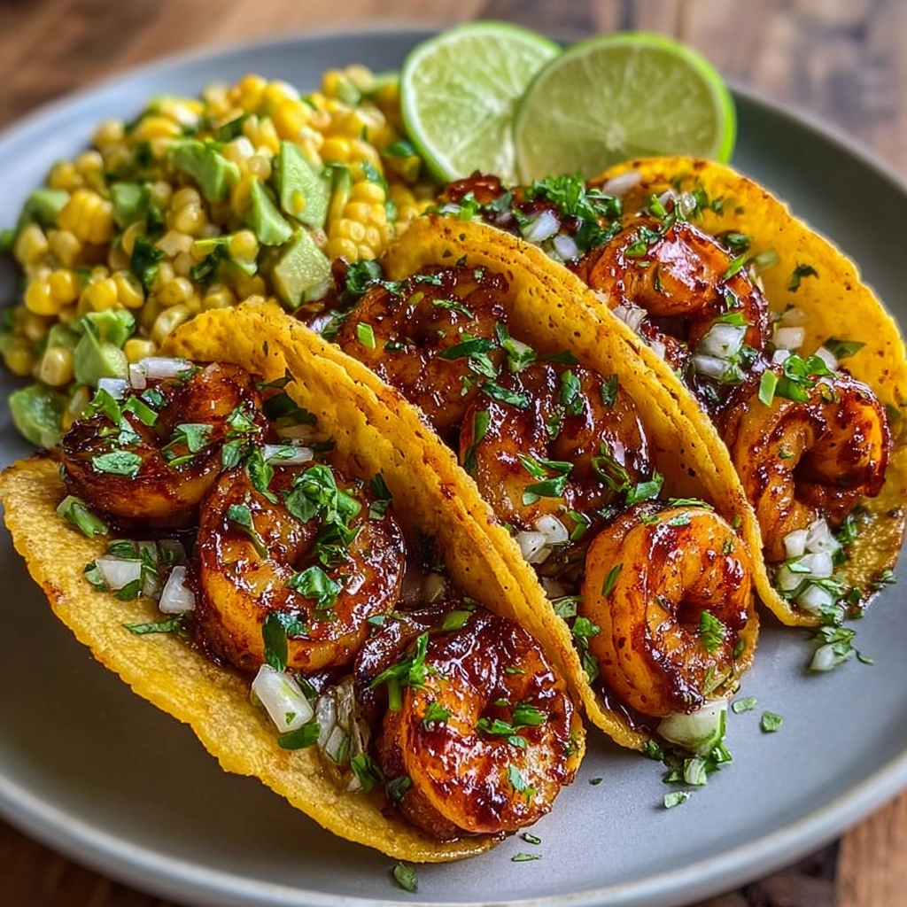 Chipotle Lime Shrimp Tacos Recipe
