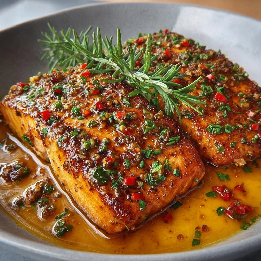 Cajun Honey Butter Salmon Recipe