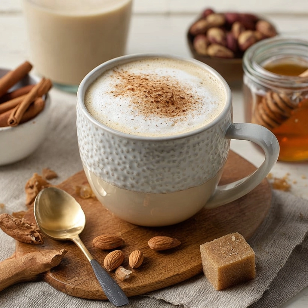 Amber Forest Latte – Warm & Earthy Recipe 3 Amber Forest Latte – Warm & Earthy Recipe - Recipe Image