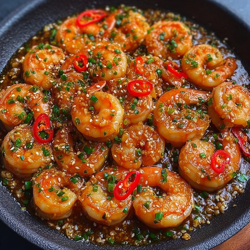 Sweet Chili Garlic Shrimp Recipe - Recipe Image