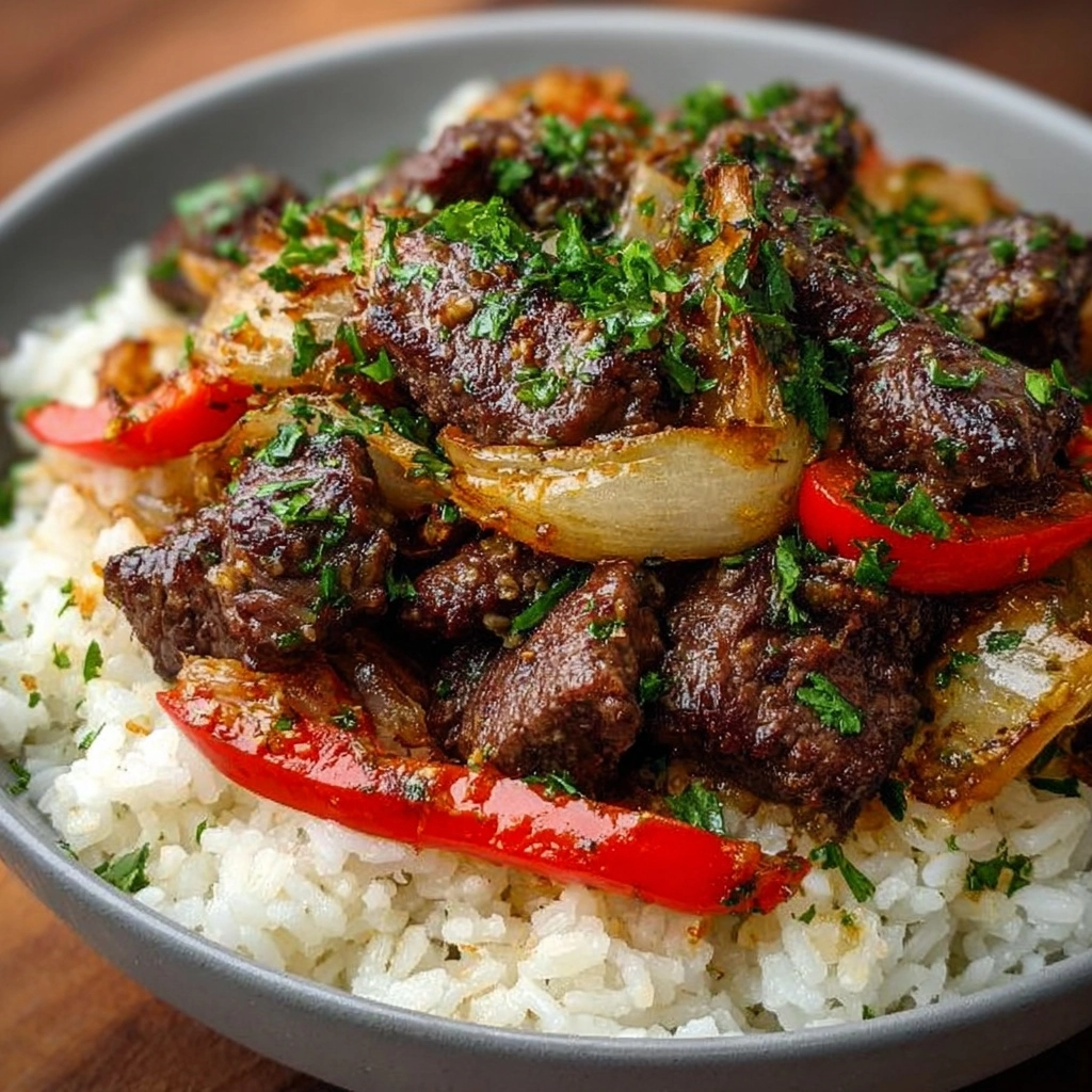Chinese Pepper Steak with Onions Recipe - Recipe Image