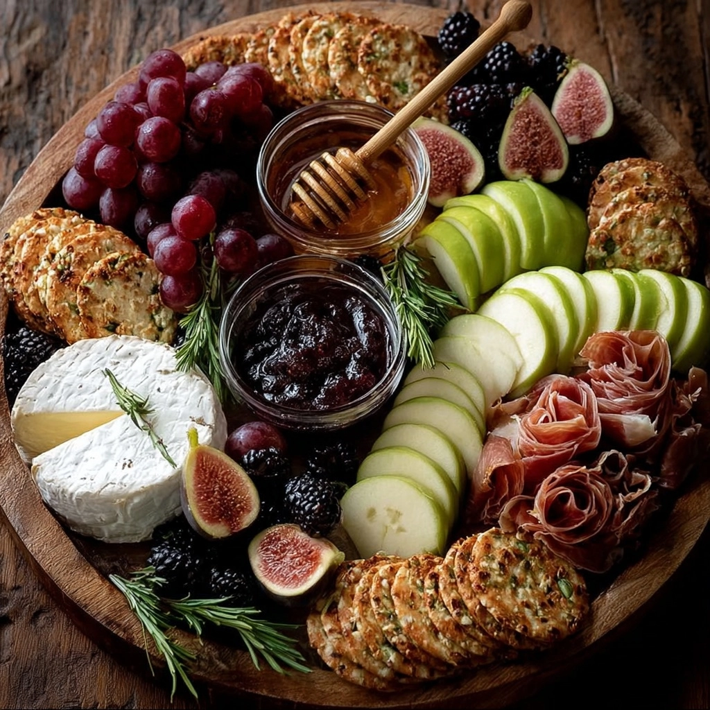 Pistachio & Fig Honey Charcuterie Board Recipe - Recipe Image