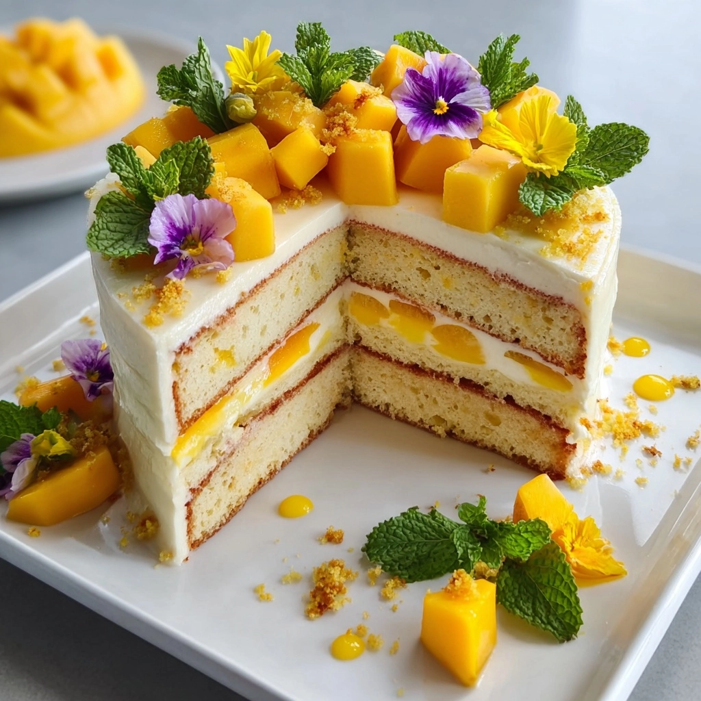 Mango Muse Cake Recipe 2 Mango Muse Cake Recipe - Recipe Image